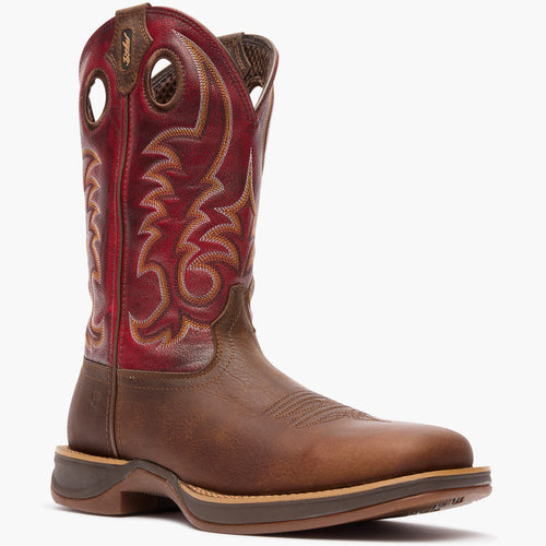 Men's Rebel by Durango X-Pand Brown Western Boots (DDB0516) Slip Oil Resistant