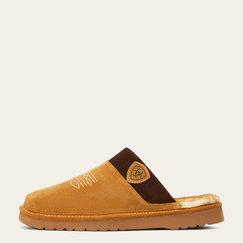 Ariat Men's Silversmith Square Toe Slipper (#2842-200 Chestnut)
