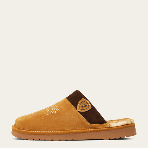 Ariat Men's Silversmith Square Toe Slipper (#2842-200 Chestnut)