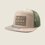 Ariat Men's Work Brickyard Patch Snapback (A290002108 Tan)