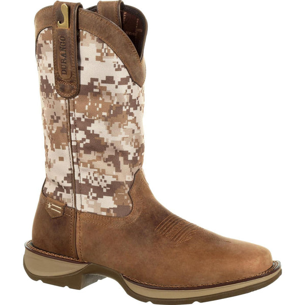 Men's Rebel by Durango Desert Camo Pull-On Western Boots (DDB0166)