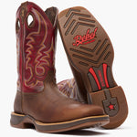 Men's Rebel by Durango X-Pand Brown Western Boots (DDB0516) Slip Oil Resistant