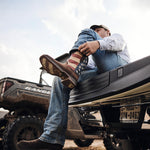 Men's Rebel by Durango Patriotic Pull-On Western Flag Boots (DB5554)